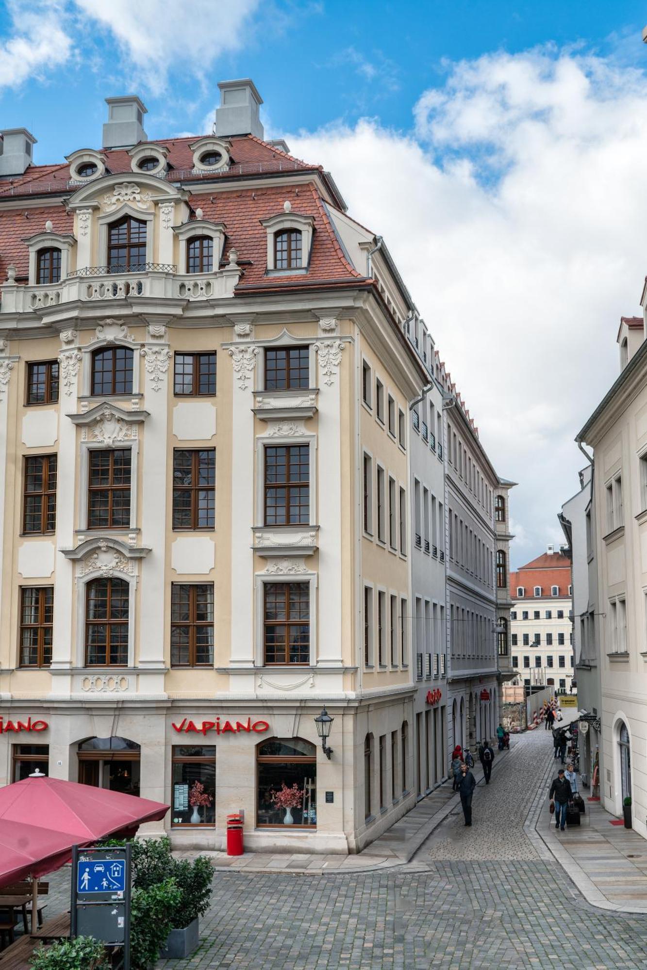Modernes Apartment An Der Frauenkirche Дрезден Экстерьер фото